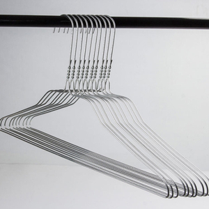 Galvanized Clothes Hanger Steel Iron Hanger Meta Wire Hangers for Clothes