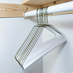 16inch 14.5G Golden Strut Hanger for Dry Cleaning