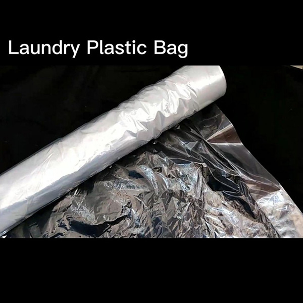 Dry Cleaning disposable plastic bag roll for clothes