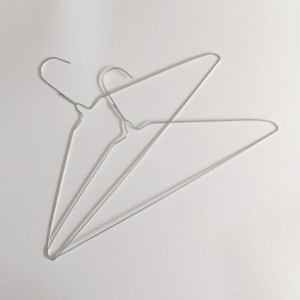16inch 2.2mm Galvanized Wire Hanger for Suit