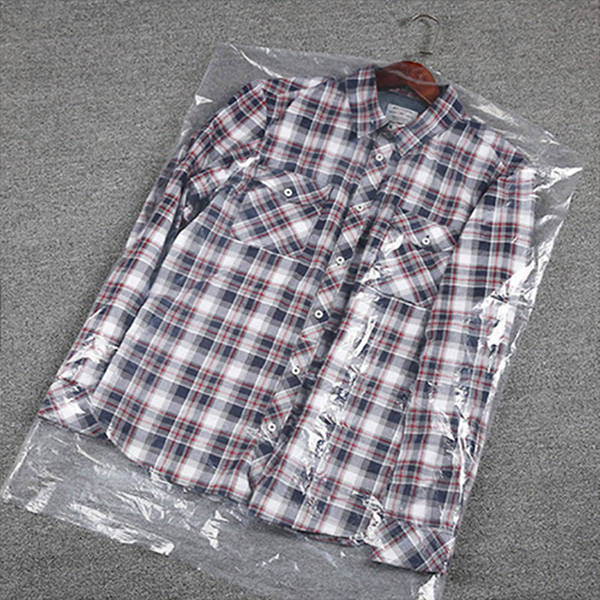 Dry Cleaning disposable plastic bag roll for clothes