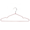 Wholesale Metal Coat Clothes Non Slip Pvc Coated Wire Space Save Dress Hanger