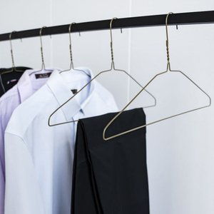 Wire Hanger in Bulk 500 White Metal Hangers 16 Inch Standard Dry Cleaner Steel Hanger