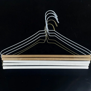 16 Inch Colorful Metal Wire Strut Hanger for Pants