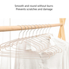 Iron Wire Hanger Pvc Coated Metal Hanger Home Usage Anti-slip Hanger