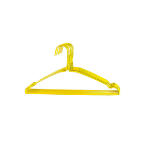 Wholesale Iron Steel Color Coated Hanger 16 Inch for Laundry Garment Clothes