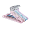 Non-slip Dip Plastic Clothes Hangers Metal Clothes Hanger PVC Coated