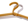 Gold Aluminium Coat Hangers Metal Shirt Jackets Hanger Heavy Duty Clothes Rack for Jacket Trouser Pants Wardrobe