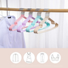 Iron Wire Hanger Pvc Coated Metal Hanger Home Usage Anti-slip Hanger