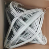 Laundry Hangers for Clothes Wire Coat Hangers Steel White Hangers Wire Iron
