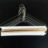 16 Inch Colorful Metal Wire Strut Hanger for Pants