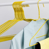 Heavy Duty Non-Slip PVC Coated Metal Hangers for Dry Cleaners And Laundry Shop